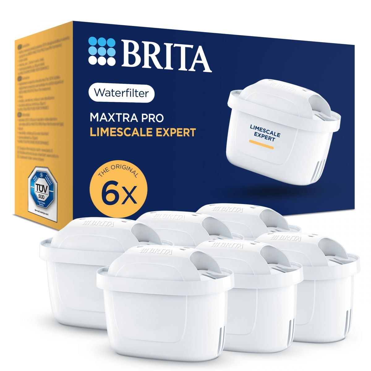 BRITA filtrirni vložek za vodo MAXTRA PRO Limescale Expert, 6 kosi