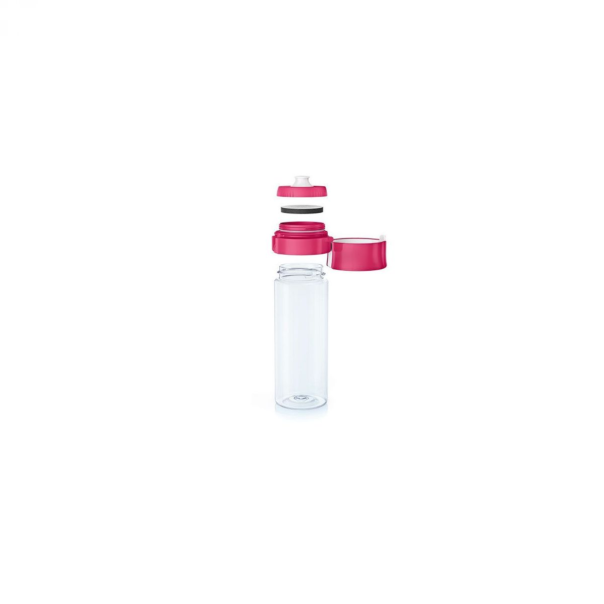 Water filter bottle pink exploded view-copy