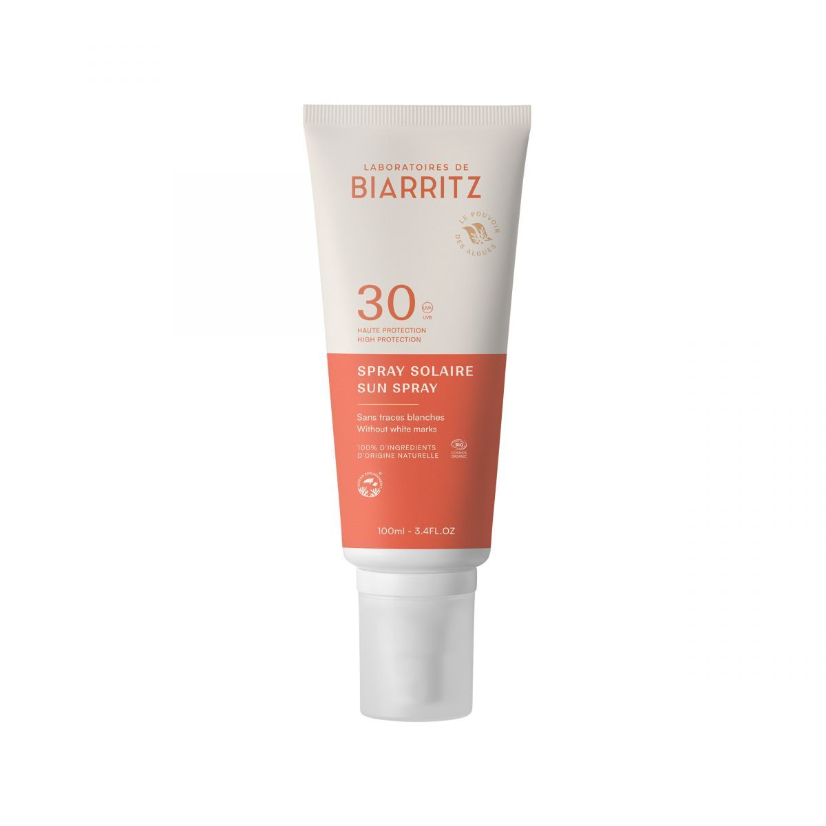 BIO Sprej za sončenje za obraz in telo SPF30, 100 ml - BIARRITZ