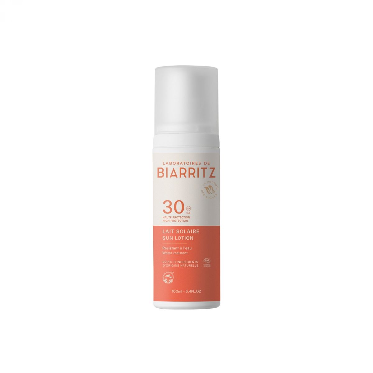 BIO Mleko za sončenje SPF30, 100 ml - BIARRITZ