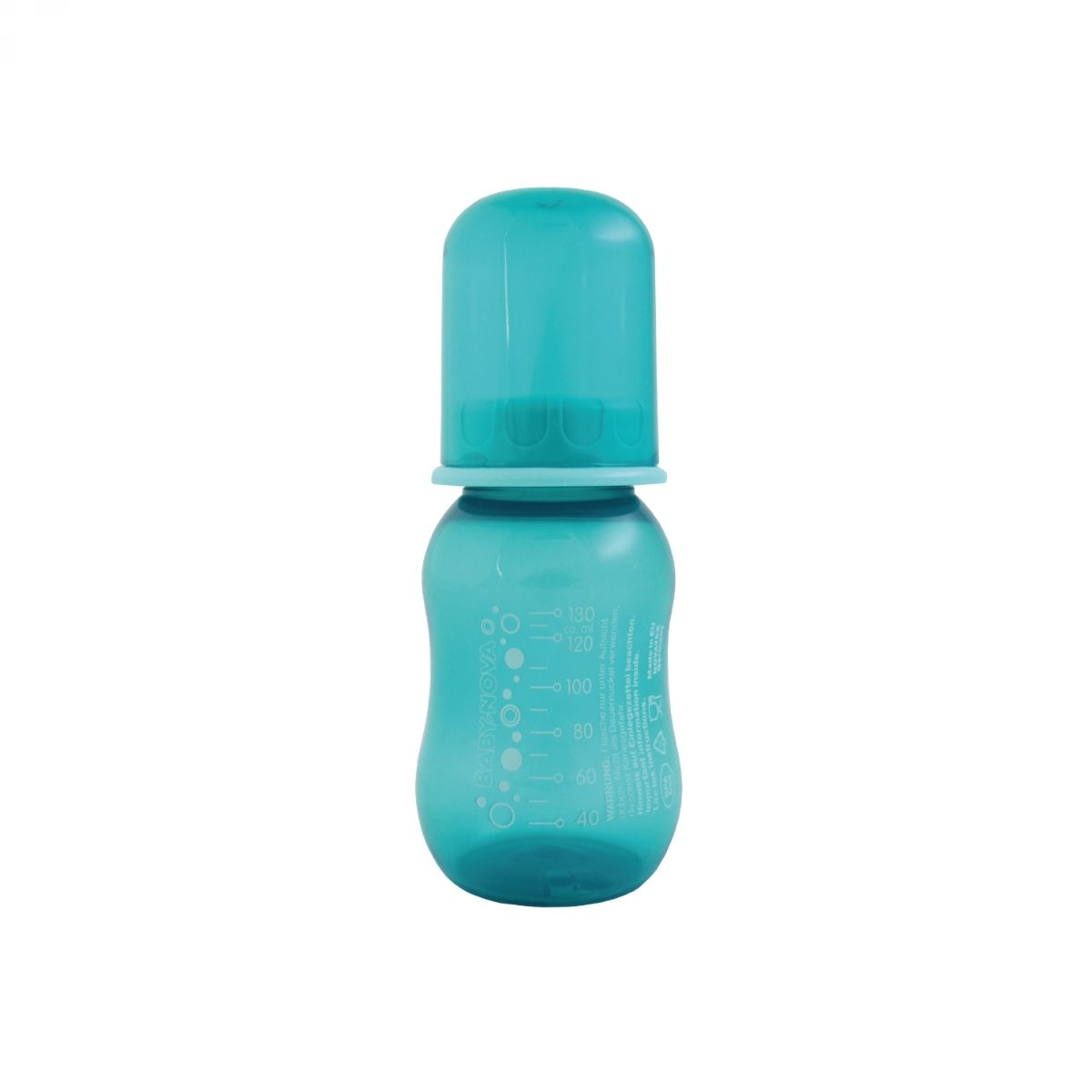 BABY-NOVA PP steklenička, barvna, 125 ml, z merilno skalo