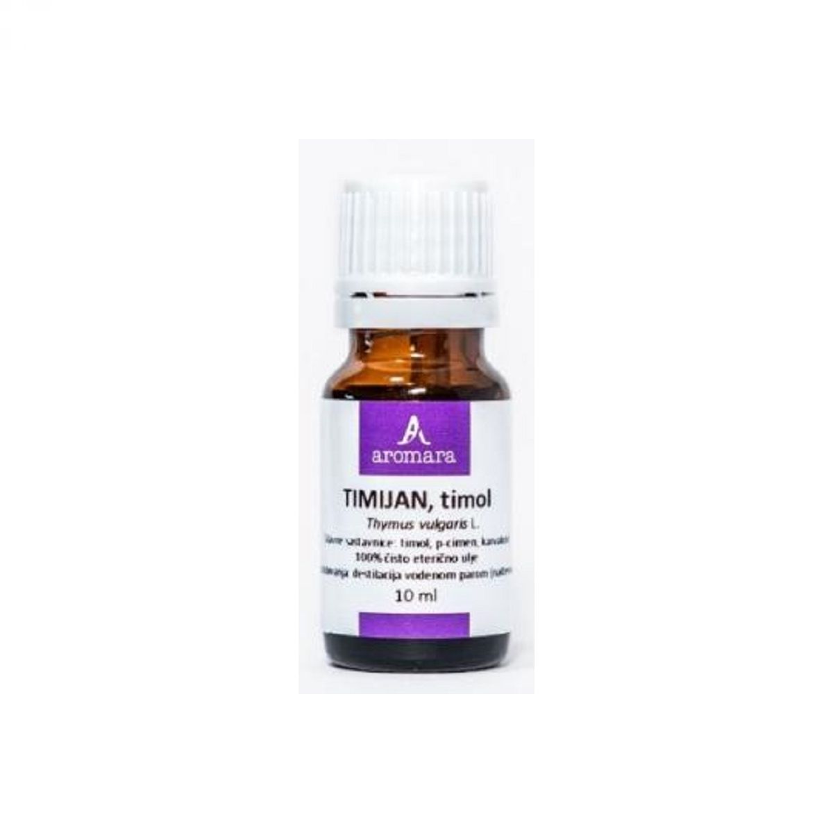 Timijan (Thymus vulgaris), eterično olje, 10 ml - AROMARA