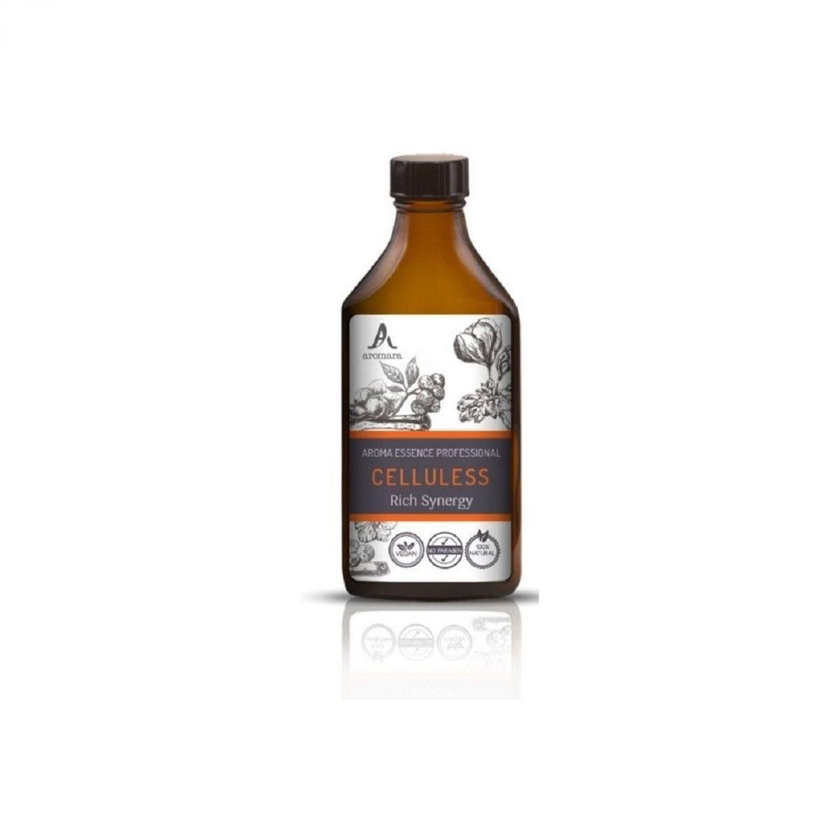 CELLULESS, masažno olje proti celulitu, 200 ml -  AROMARA