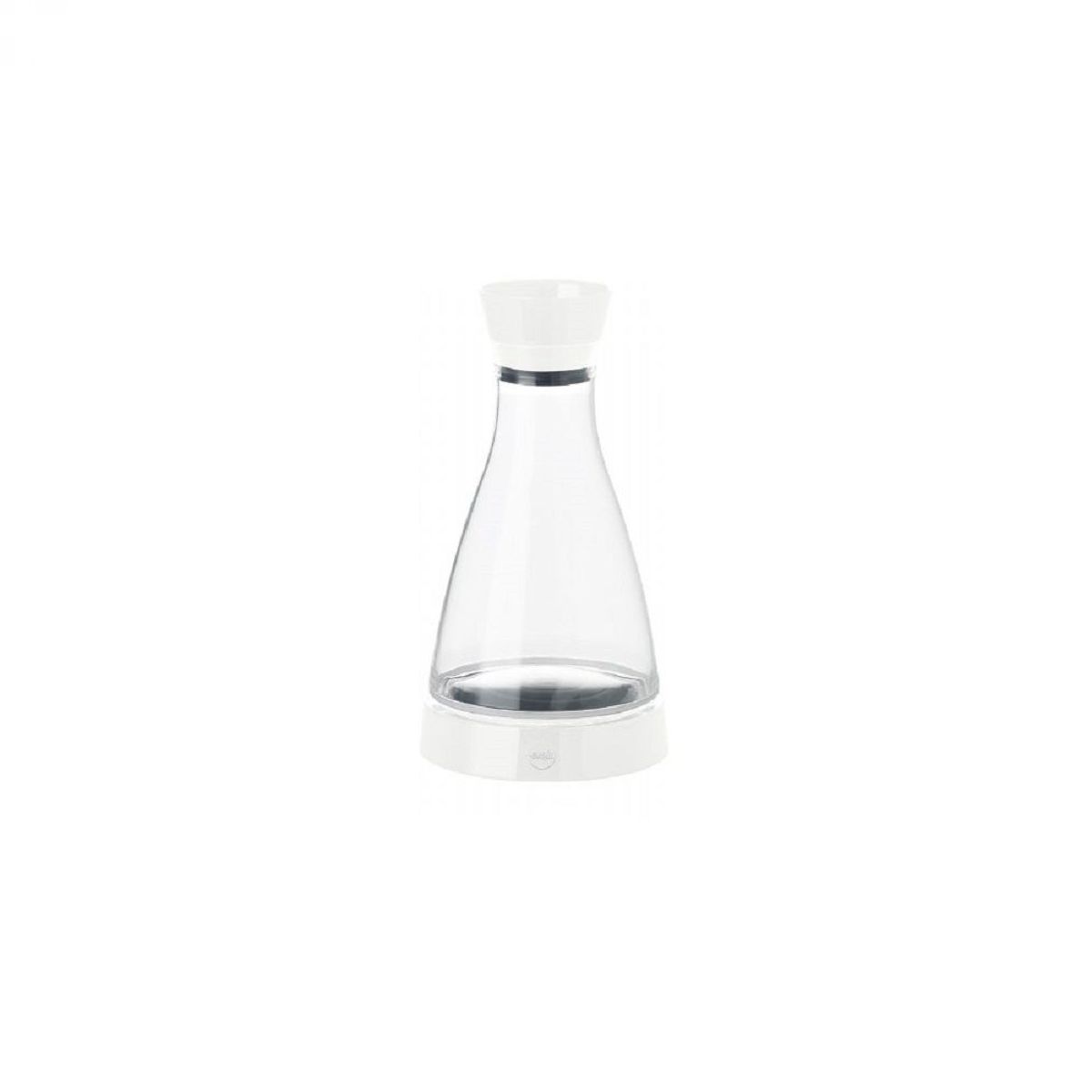 Steklena karafa s hladilnim podstavkom, 1 l, bela - EMSA FLOW