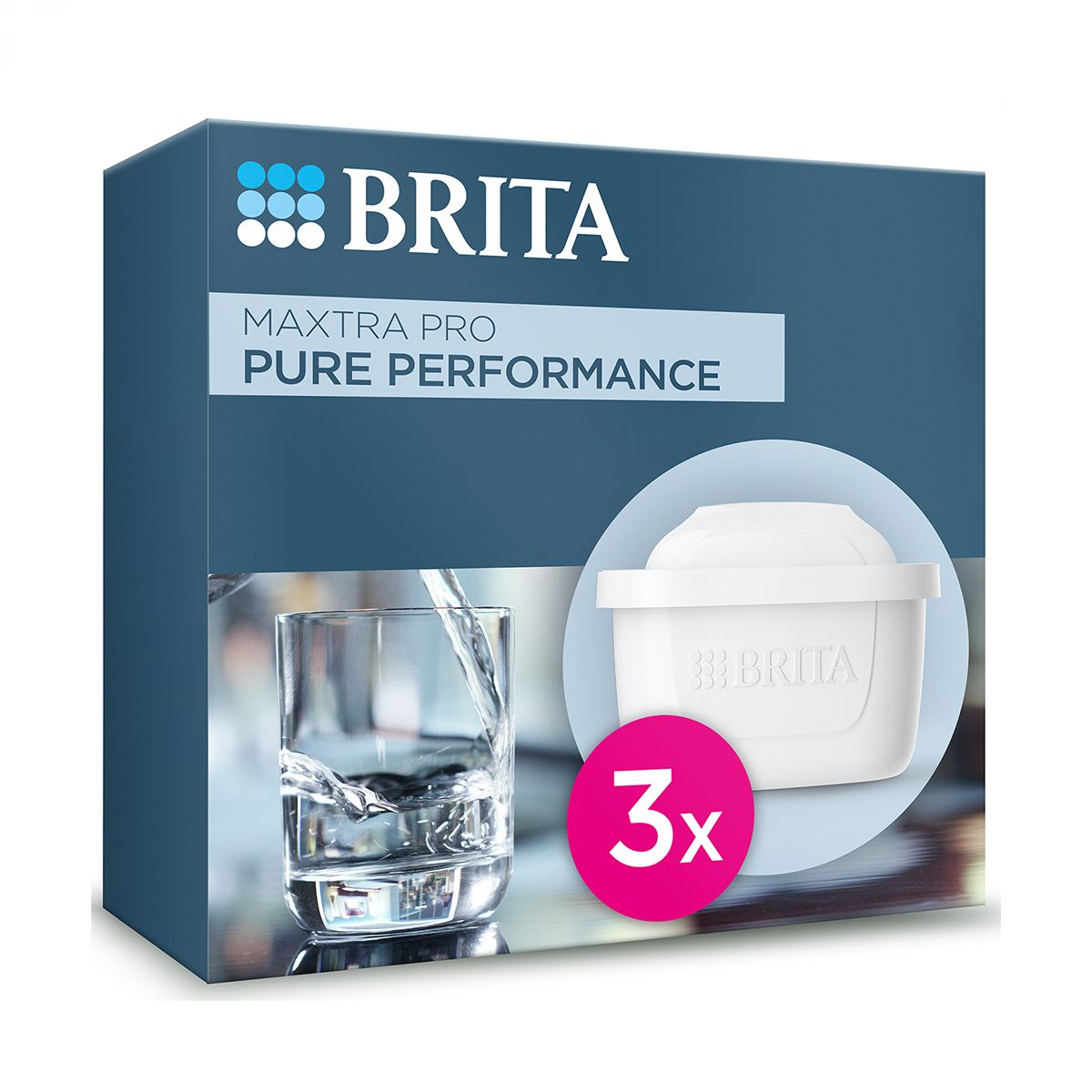 BRITA filtrirni vložek za vodo MAXTRA PRO Pure performance, 3 kosi