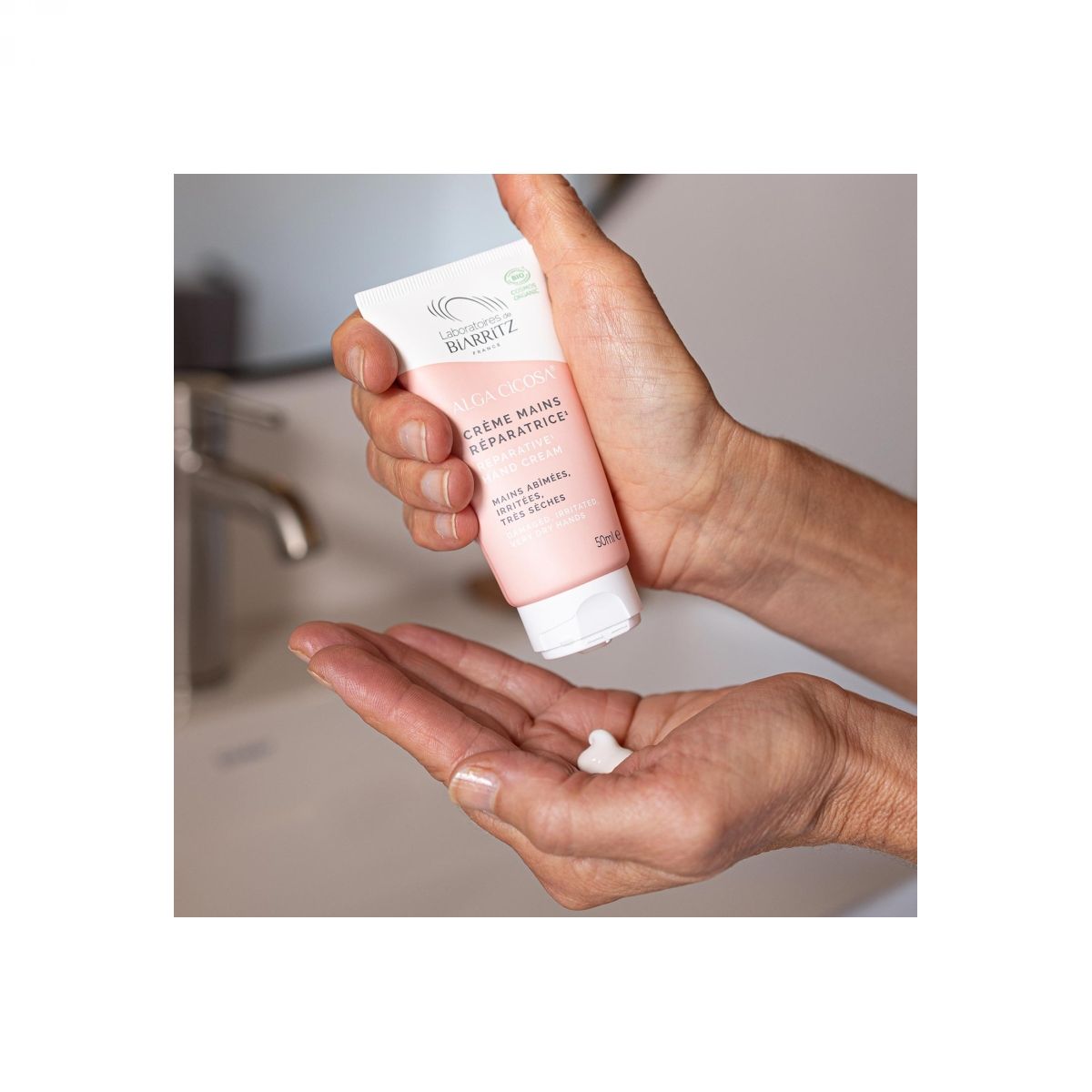 SET DUO CICA REPA – BIO Obnovitvena krema za roke 50 ml, BIO Obnovitveni balzam za ustnice, 15 ml
