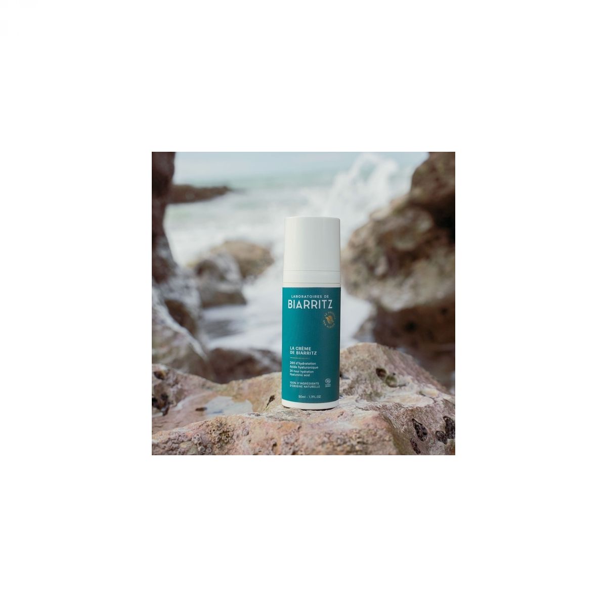 LA CREME de Biarritz - Vlažilna krema za obraz, BIO, 50ml