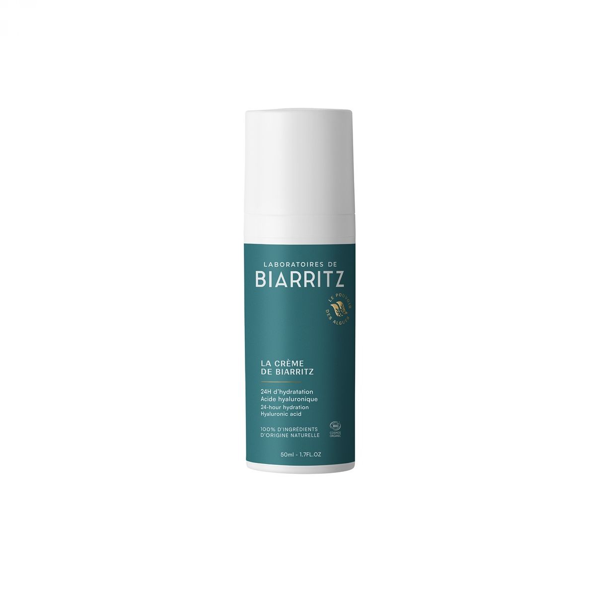 LA CREME de Biarritz - Vlažilna krema za obraz, BIO, 50ml