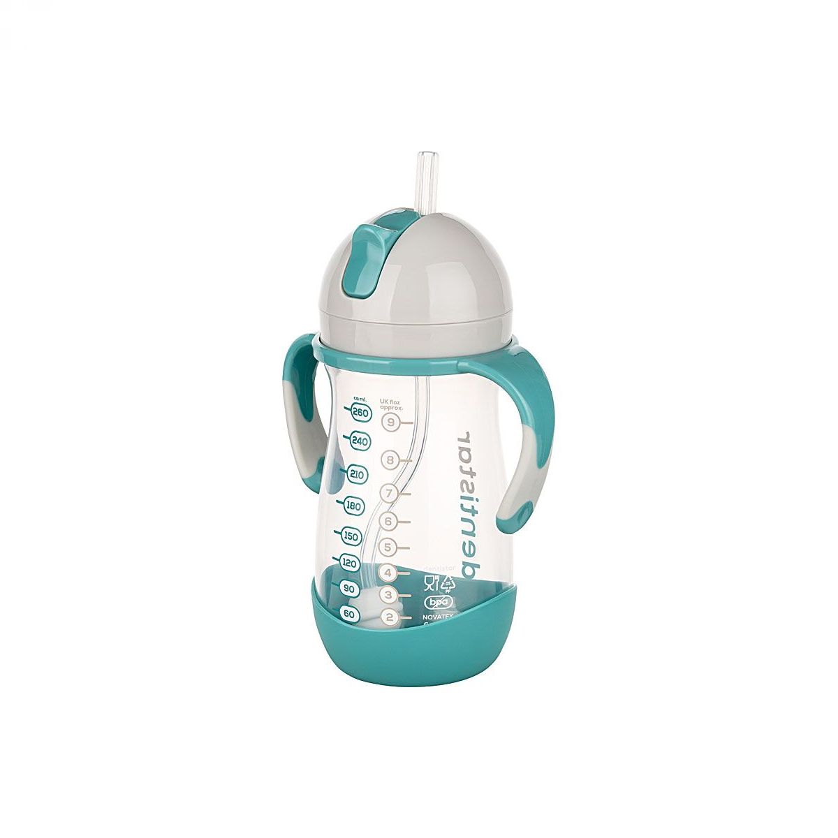 Dentistar Lonček za učenje pitja, 260 ml  zelen