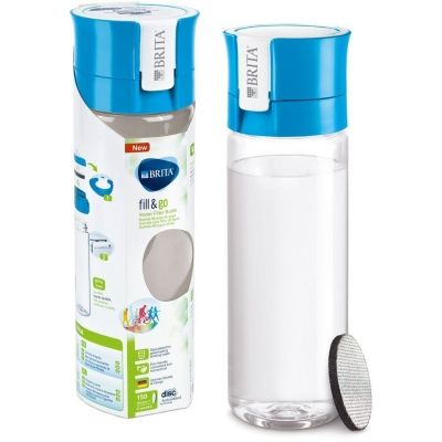 BRITA Fill & Go Vital water filter - bottle, blue