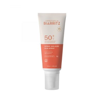 BIO Sprej za sončenje za obraz in telo SPF50+, 100 ml - BIARRITZ