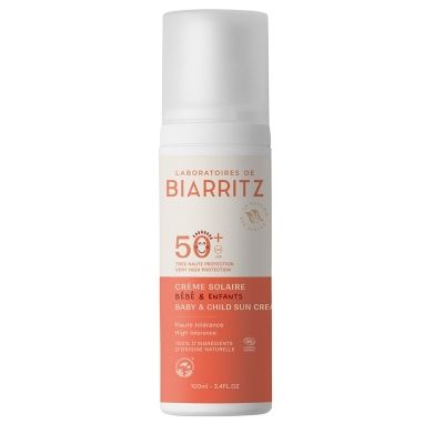 BIO Otroška krema za sončenje SPF50+, 100 ml - BIARRITZ