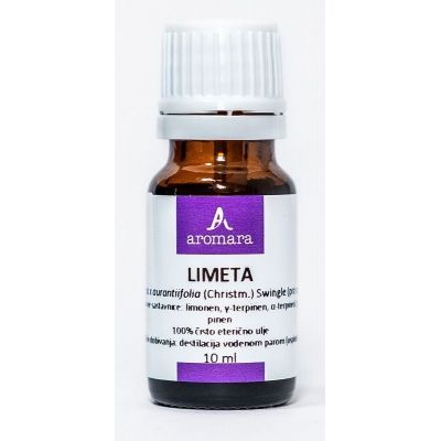 Limeta (Citrus aurantiifolia) eterično olje, 10 ml - AROMARA