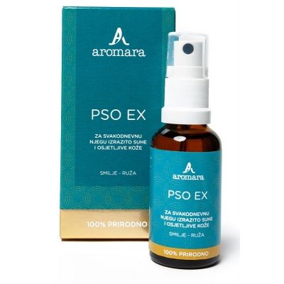 PSO EX – SPREJ, 30 ml, za nego zelo suhe, občutljive kože - AROMARA