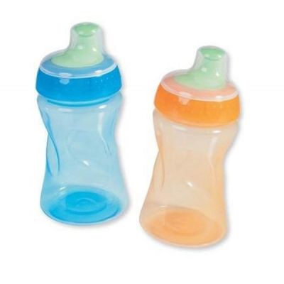BABY-NOVA Lonček za učenje pitja s trdim ustnikom 340 ml