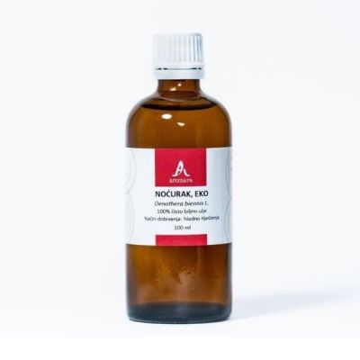 Svetlinovo olje (Oenothera biennis), BIO, 100 ml