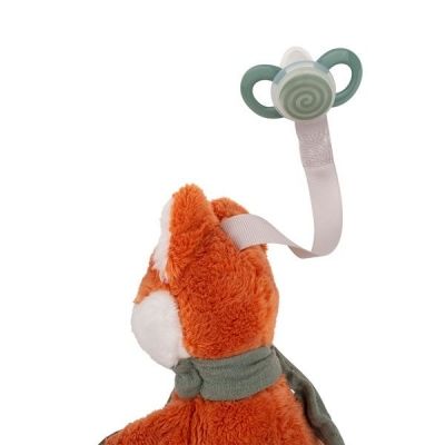 Dentistar varuh dude, igrača z ortodontsko silikon. dudo tudi za ponoči, brez obročka, vel.2,  6+m