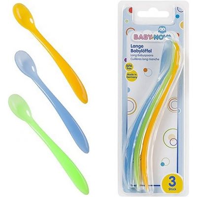 BABY-NOVA Dolge žlice, 3 kosi