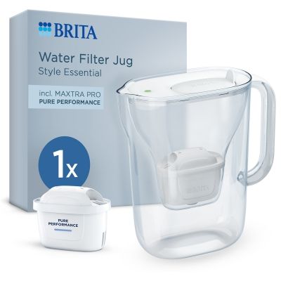 BRITA STYLE Cool LED, mat bela, 2,4 L