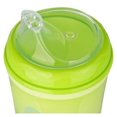 BABY-NOVA, lonček proti polivanju, 250 ml, zelen 2