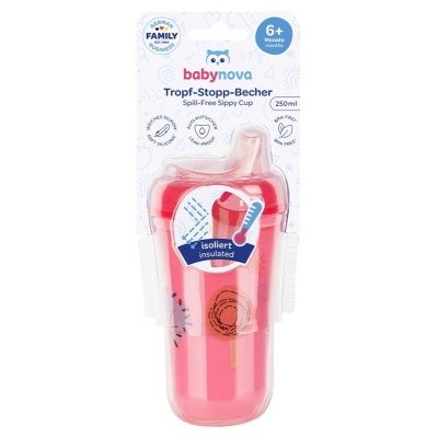 BABY-NOVA, lonček proti polivanju, 250 ml, pak