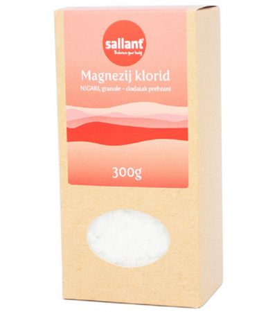 Magnezijev klorid (Nigari) Sallant, zrnca - dodatek k prehrani, 300 g