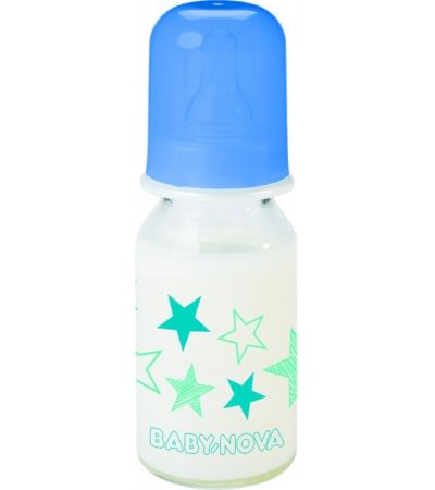 BABY-NOVA Steklenička steklena 125 ml