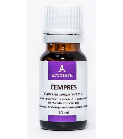 Cipresa (Cupressus sempervirensa), eterično olje, 10 ml - AROMARA