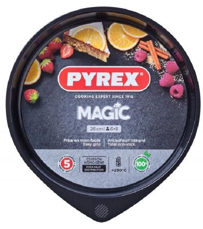 PYREX, Magic okrogli pekač za torte, Ø 26 cm