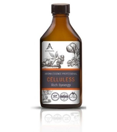 CELLULESS, masažno olje za nego kože nagnjene k celulitu, 200 ml -  AROMARA