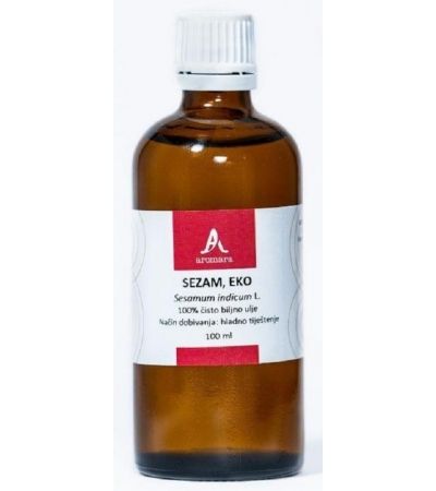 BIO Sezamovo olje (Sesamum indicum ), 30 ml -  AROMARA