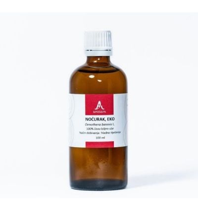 Svetlinovo olje (Oenothera biennis), BIO, 100 ml