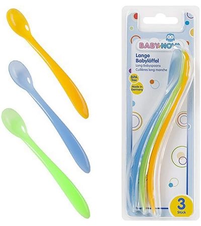 BABY-NOVA Dolge žlice, 3 kosi