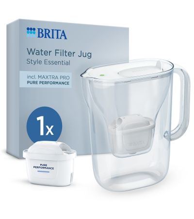 BRITA STYLE Cool LED, mat bela, 2,4 L