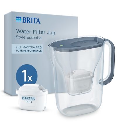 BRITA STYLE Cool LED, mat modra, 2,4 L