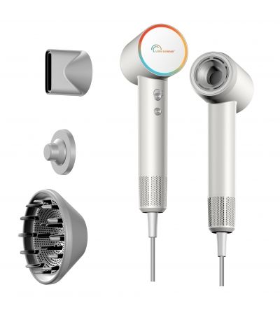 Lahek moderni sušilnik las BLDC Ionic 1600 - bel