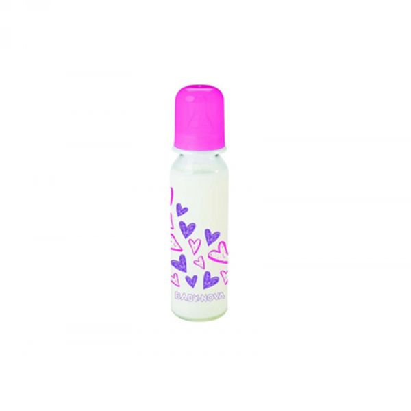 BABY NOVA Steklena steklenička 125 ml