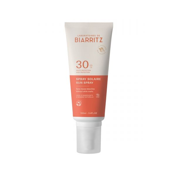 BIO Sprej za sončenje za obraz in telo SPF30, 100 ml - BIARRITZ