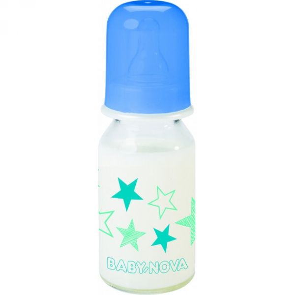 BABY-NOVA Steklenička steklena 125 ml