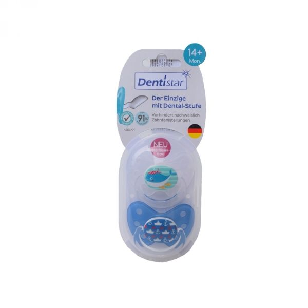DENTISTAR ortodontska duda z obr. vel. 3 -  2 kosa (s higiensko škatlico)