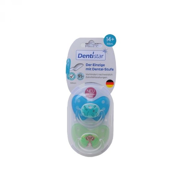 DENTISTAR ortodontska duda z obr. vel. 3 -  2 kosa (s higiensko škatlico)