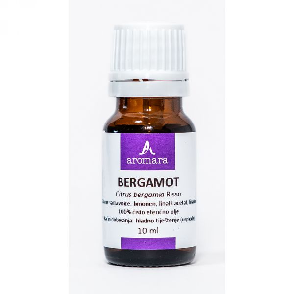 Bergamotka (Citrus bergamia), eterično olje, 10 ml - AROMARA