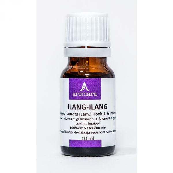 Ylang Ylang (Cananga odorata ), BIO eterično olje, 10 ml - AROMARA