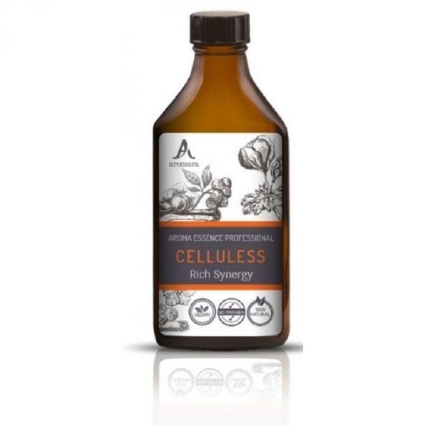 CELLULESS, masažno olje za nego kože nagnjene k celulitu, 200 ml -  AROMARA