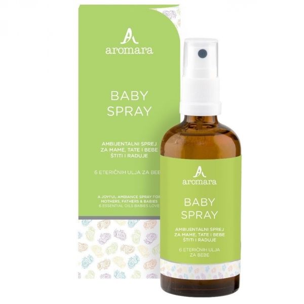 BABY, sprej (razpršilo), za osvežitev zraka -  AROMARA