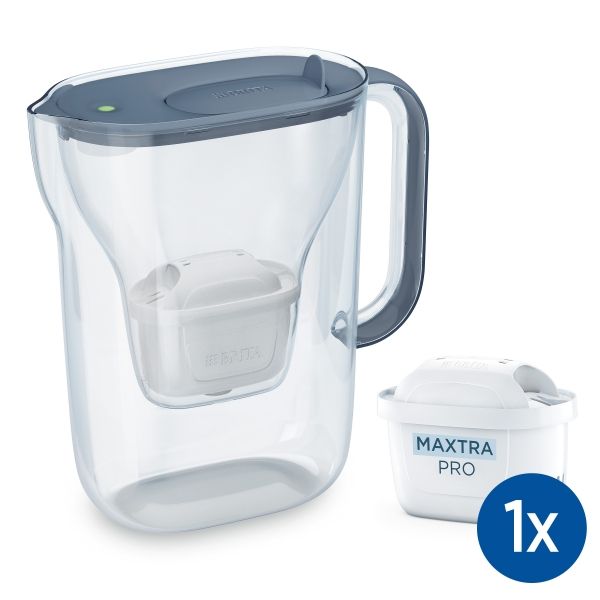 BRITA STYLE Cool LED, mat modra, 2,4 L