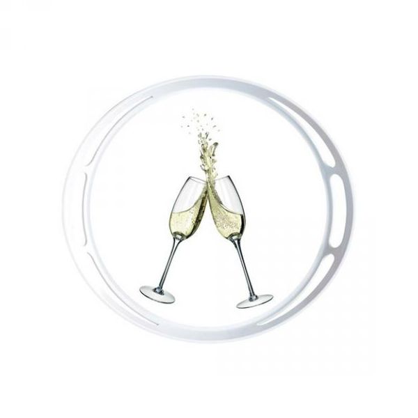 Okrogel pladenj za šampanjec - EMSA CLASSIC