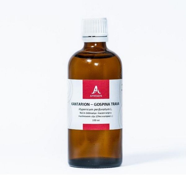 Šentjanževo olje (Hypericum perforatum) -  macerat, 100 ml -  AROMARA